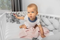 Warkocz ochraniacz do łóżeczka 210 cm 2