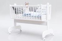 Kołyska biała Karol 90/40