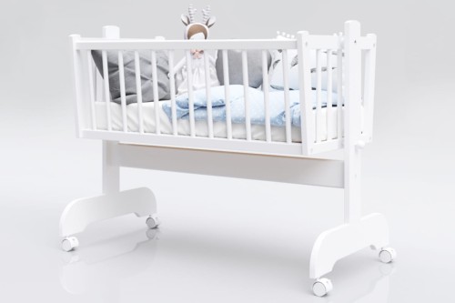 Kołyska biała Karol 90/40