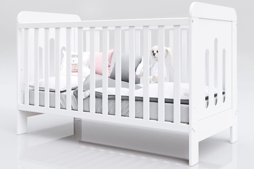 Łóżeczko Zuza 140/70 białe