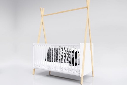 lozeczko tipi tapczanik 140 70 bialo sosna.jpg