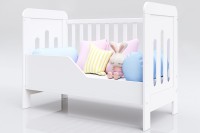 Łóżeczko Zuza 120/60 z barierką