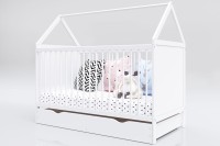 Łóżeczko tapczanik 140/70 House Domek z szufladą