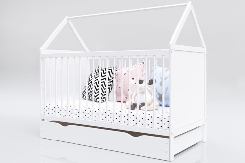 Łóżeczko tapczanik 140/70 House Domek z szufladą