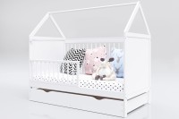Łóżeczko tapczanik 140/70 House Domek z szufladą