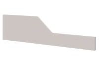 Barierka do łóżeczka dla dziecka w kolorze kaszmir.