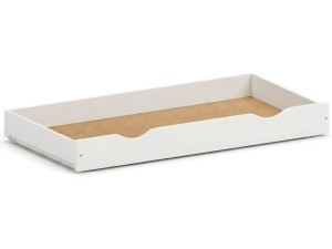 Szuflada do łóżeczka niemowlęcego 120x60 na prowadnicy biała