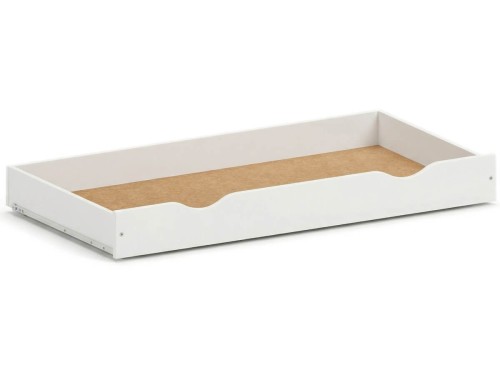 Szuflada do łóżeczka niemowlęcego 120x60 na prowadnicy biała