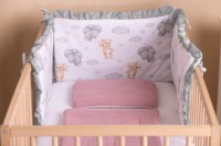 Ochraniacz muślinowy do łóżeczka