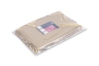 Ochraniacz beżowy na łóżeczko