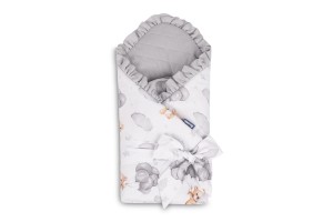 Rożek muślinowy Miś z balonami