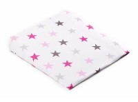 Poszewka gwiazdki różowe, klin dowózka